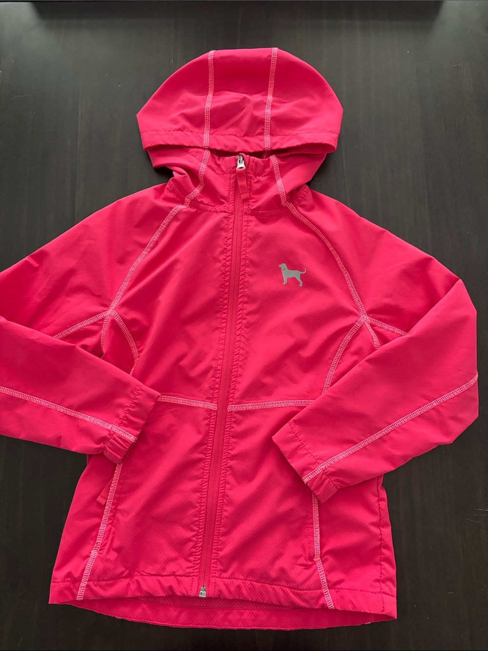 The Black Dog by Avalanche Girls Bright Pink Hooded Active Jacket